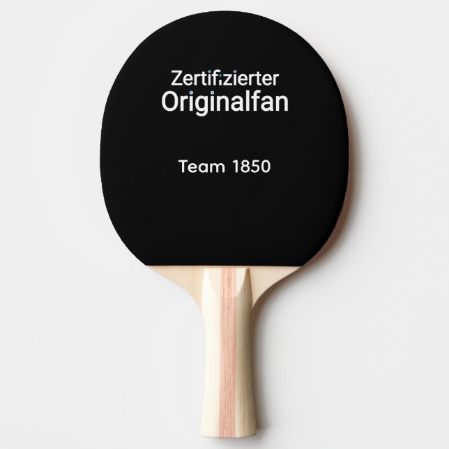 Raquete De Ping Pong Cooler Fans Spruch lustig (Frente)