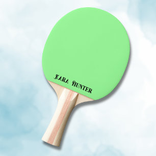 Raquete De Ping Pong Cor da tonalidade   Script Personalizado Preto Mod