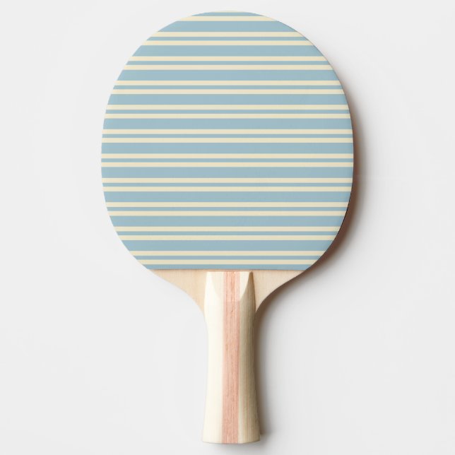 Raquete De Ping Pong Cor do Cé Luz de Dupla Faixa (Frente)