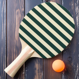 Raquete De Ping Pong Cor Polo Listrada Verde Sage