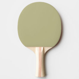 Raquete De Ping Pong Cor Sálida Verde Sage | Clássico | Elegante