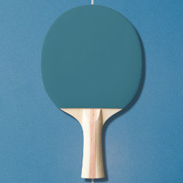 Raquete De Ping Pong Cor Sólida Azul Teal