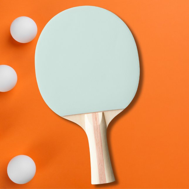 Raquete De Ping Pong Cor Sólida da primavera Mint (Criador carregado)