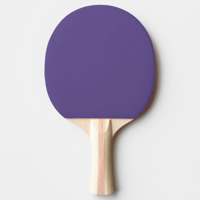 Raquete De Ping Pong Cor Sólida Puro Ultra Violeta (Frente)