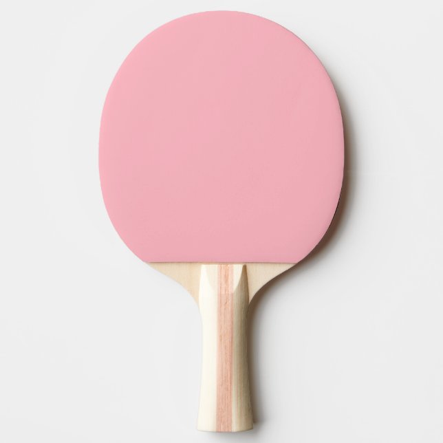Raquete De Ping Pong Cor sólida: rosa (Frente)