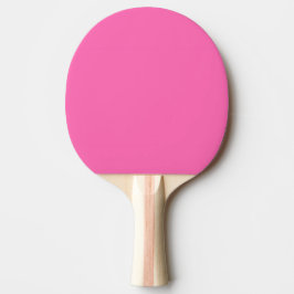 Raquete De Ping Pong Cor Sólida Rosa Quente
