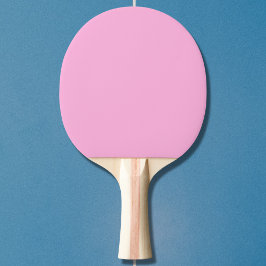 Raquete De Ping Pong Cor Sólida Rosa-Quente Clara
