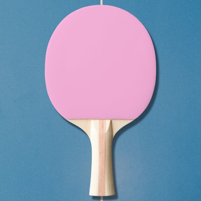 Raquete De Ping Pong Cor Sólida Rosa-Quente Clara (Criador carregado)