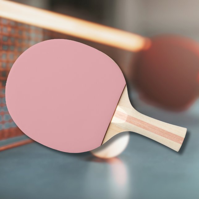 Raquete De Ping Pong Cor Sólida Rosa-Rosa Rosa | Clássico | Elegante (Criador carregado)