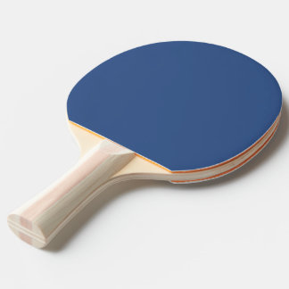 Raquete De Ping Pong Cor Sólida Simples Azul Clássico