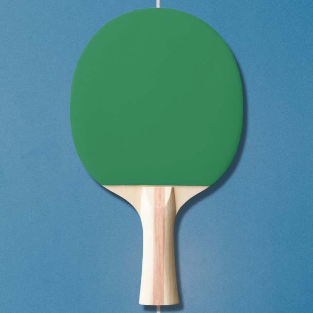 Raquete De Ping Pong Cor Sólida Verde do Mar (Criador carregado)