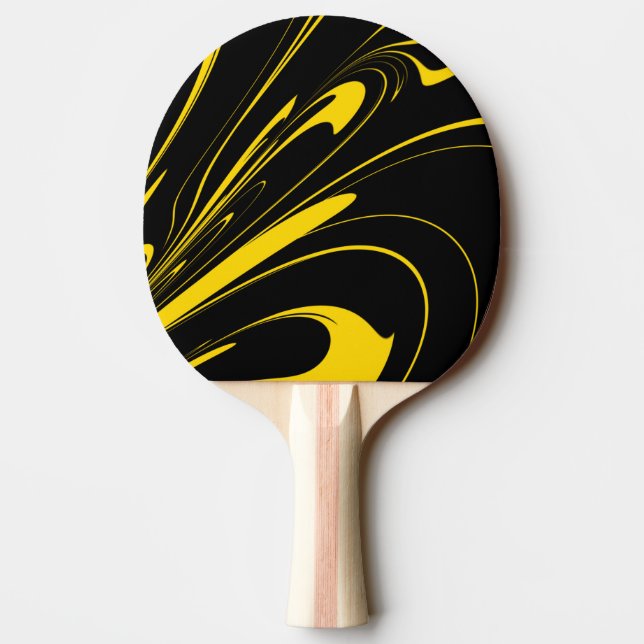 Raquete De Ping Pong Cores de Abelha (Verso)