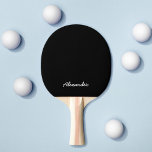 Raquete De Ping Pong Cores Totalmente Editáveis do Script de Nome Perso<br><div class="desc">Ping Pong Paddle com seu nome em script com cores totalmente editáveis. Você pode clicar em personalizar para alterar a cor de fundo Personalizar, substituindo o texto do marcador de posição. Para obter mais opções, como alterar a fonte e seu tamanho, clique no botão "Personalizar". *Observe que a Marca d'água...</div>