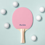 Raquete De Ping Pong Cores Totalmente Editáveis do Script de Nome Perso<br><div class="desc">Ping Pong Paddle com seu nome em script com cores totalmente editáveis. Você pode clicar em personalizar para alterar a cor de fundo Personalizar, substituindo o texto do marcador de posição. Para obter mais opções, como alterar a fonte e seu tamanho, clique no botão "Personalizar". *Observe que a Marca d'água...</div>
