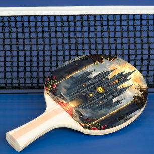 Raquete De Ping Pong Corredor Enluarado de Votos Eternos –Portão de Cas