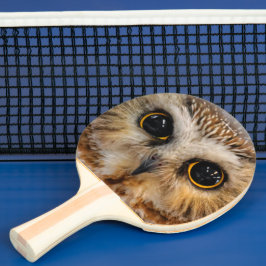 Raquete De Ping Pong Coruja Branca De Norte Vi
