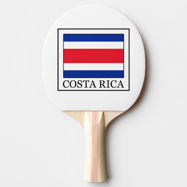 Raquete De Ping Pong Costa Rica (Frente)