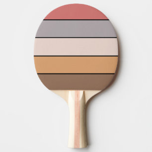 Raquete De Ping Pong Creme De Café Rosa De Cinza De De De Água