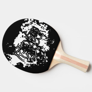 Raquete De Ping Pong Crepe de grafite