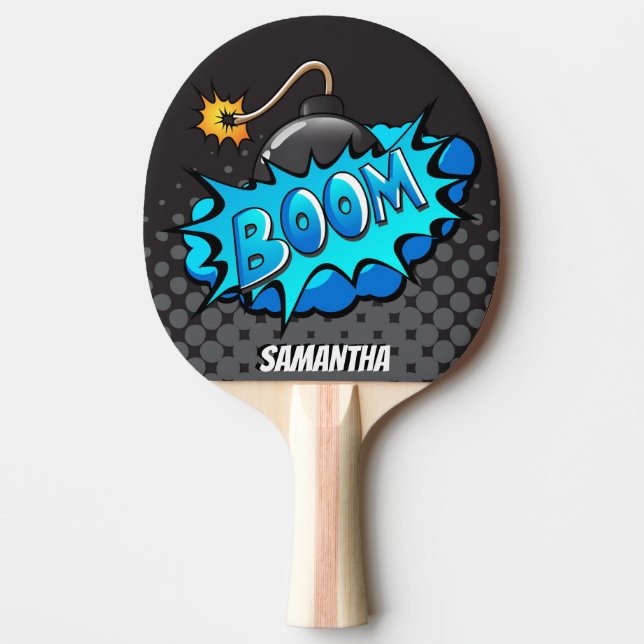 Raquete De Ping Pong Crescimento da reticulação! Pá personalizada (Frente)