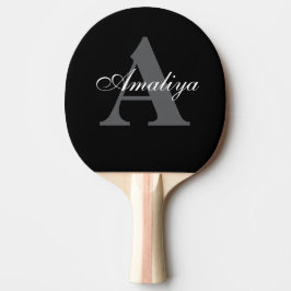 Raquete De Ping Pong Criar o Nome personalizado do seu proprietário