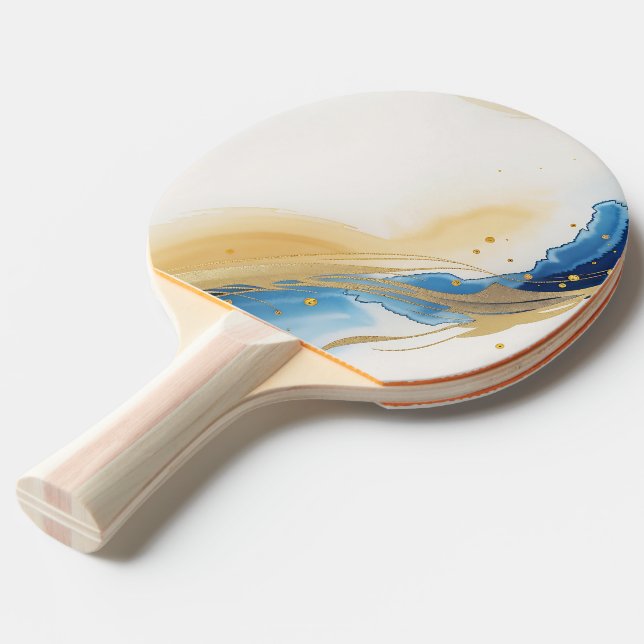 Raquete De Ping Pong Crie o Seu Próprio (Frente inclinada)
