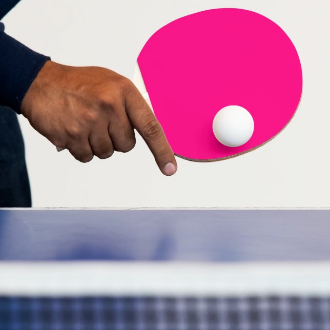 Raquete De Ping Pong Crie Seu Próprio Cor Sólida | Clássico | Elegante  (Insitu)