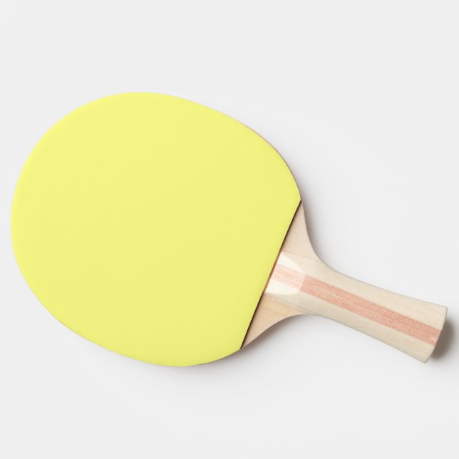 Raquete De Ping Pong Crie Seu Próprio Cor Sólida | Clássico | Elegante  (Lateral)