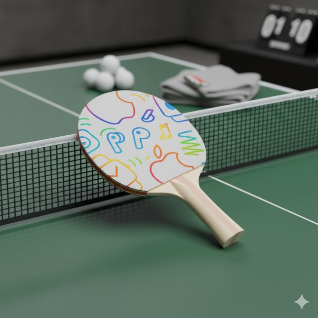 Raquete De Ping Pong Crie Seu Próprio Paddle de Ping Pong Personalizado (Criador carregado)