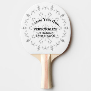 Raquete De Ping Pong Crie seu próprio personalizado