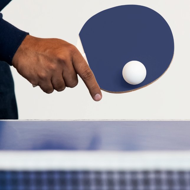 Raquete De Ping Pong Crie sua própria cor sólida | Clássica | Elegante (Insitu)