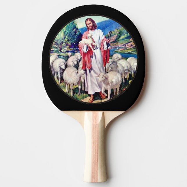 Raquete De Ping Pong Cristo (Frente)