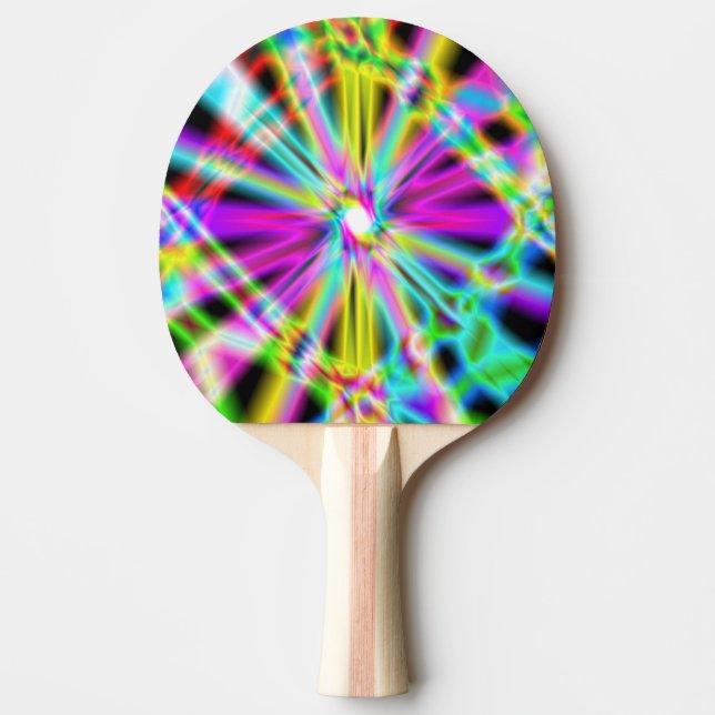Raquete De Ping Pong Cromo Iridescente 2 (Frente)