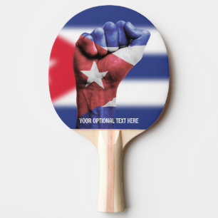 Raquete De Ping Pong Cuba de texto personalizado