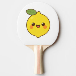 Raquete De Ping Pong Cute Kawaii Lemon