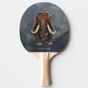 Raquete De Ping Pong Cute Mastodon