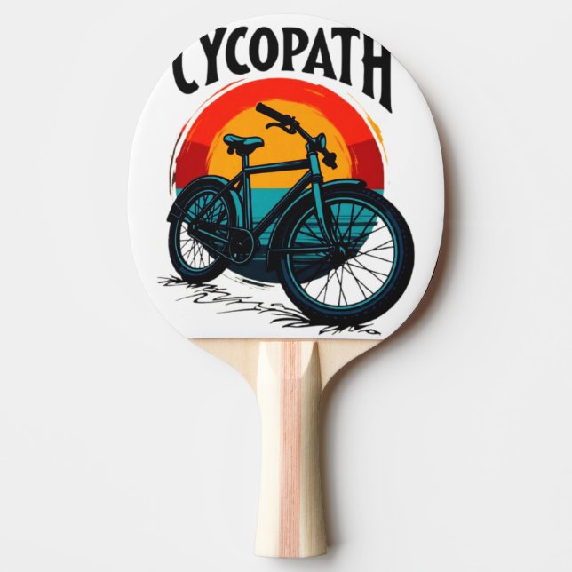 Raquete De Ping Pong Cycopath: Bike Energetica com Teto Gráfico do Sol (Frente)