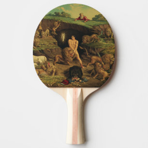 Raquete De Ping Pong Daniel no Lions'Den