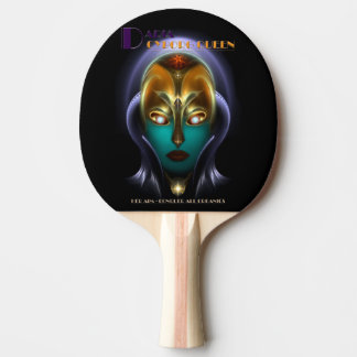 Raquete De Ping Pong Daria Cyborg Queen Ping Pong Paddle