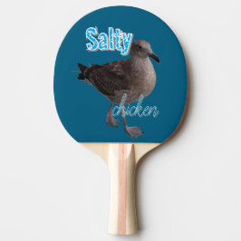 Raquete de Ping Pong de Frango Salgado