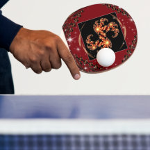 Raquete de Ping Pong de Precisão Focada: Gala Cele