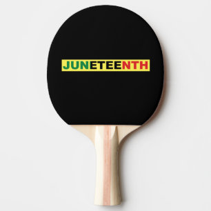 Raquete De Ping Pong Décima Sétima Independência Negra