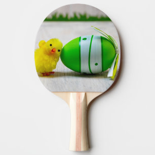 Raquete De Ping Pong Decoração das páscoas - Ovos e pintinhos de Páscoa