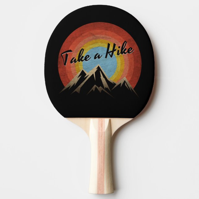 RAQUETE DE PING PONG DEIXE TUDO PARA TRÁS E VÁ CAMINHAR (Frente)