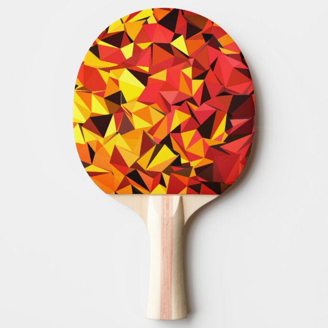 Raquete De Ping Pong Dekoratives Muster (Frente)