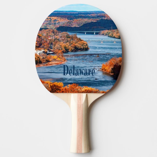 Raquete De Ping Pong Delaware River Fall Folaves (Frente)
