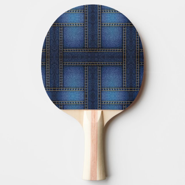 Raquete De Ping Pong Denim Design (Frente)