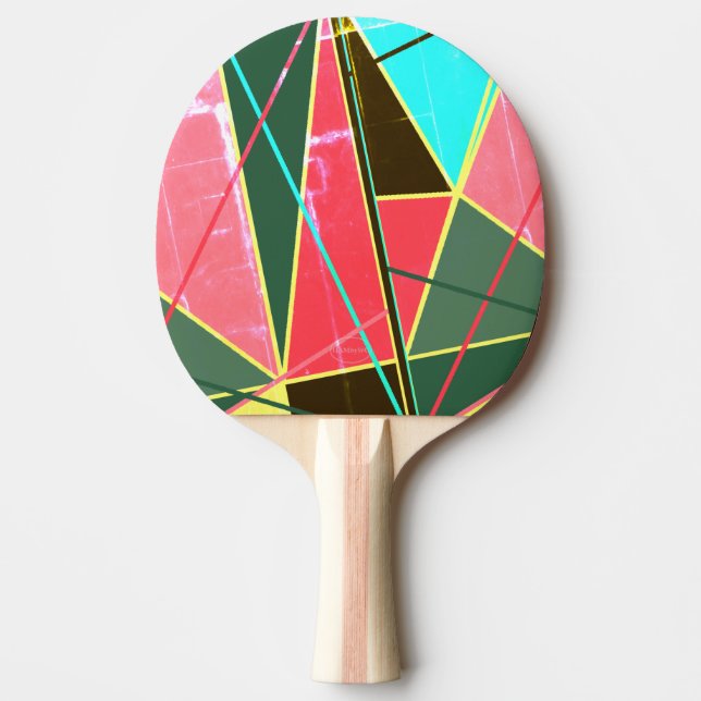 Raquete de ping pong - Design Bing-Bang por HAMbyW (Frente)