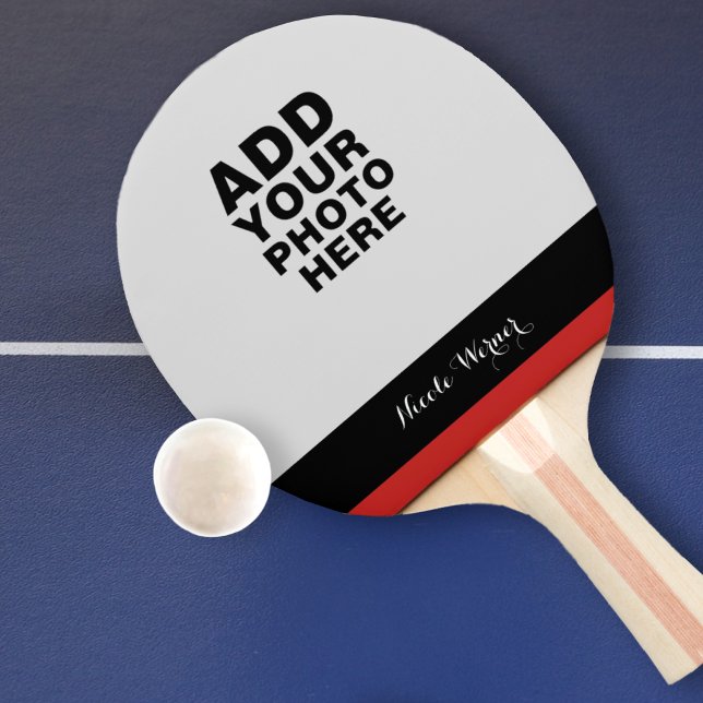 Raquete De Ping Pong Design (crie, faça) sua própria foto (Criador carregado)