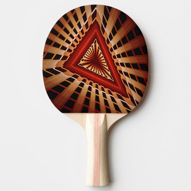 Raquete De Ping Pong design de Gráfico Frágil Moderno de Rede Fantástic (Frente)